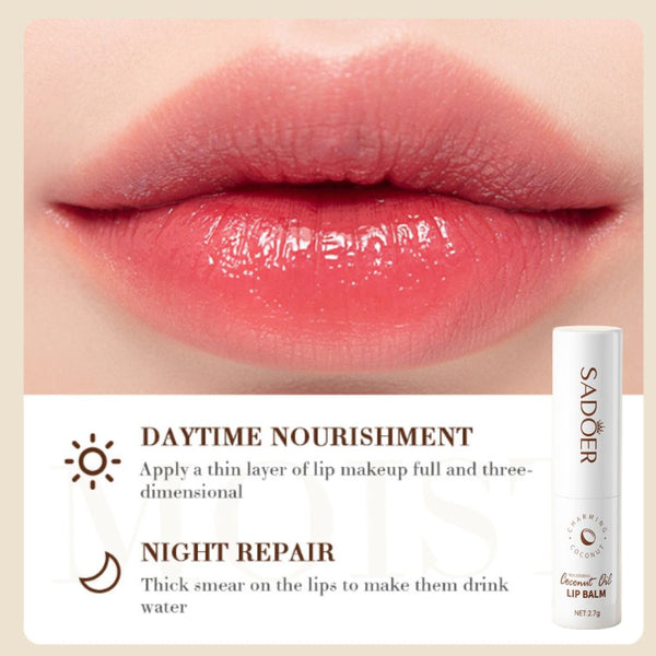 SADOER Coconut Oil Lip Blam2.7g   椰子润唇膏