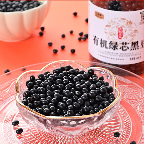Organic Black Beans with Green Kernel 450g 有机绿芯黑豆