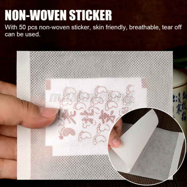 Old Beijing Wormwood Foot Patch-50 pcs 老北京艾草足贴