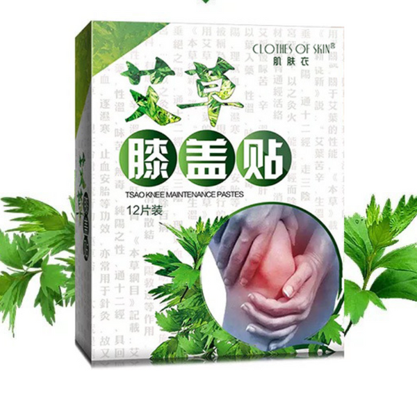 wormwood knee maintenance pastes 艾草膝盖贴