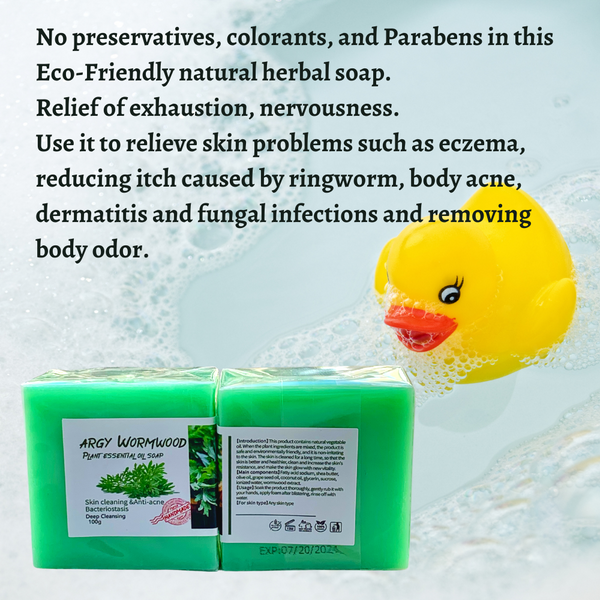 Argy Wormwood Handmade Soap 100g 艾草皂