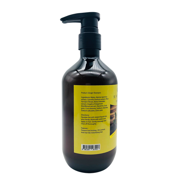 Ginger Shampoo 500ml 老姜王植物洗发水