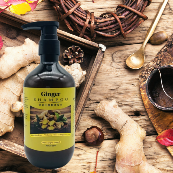 Ginger Shampoo 500ml 老姜王植物洗发水