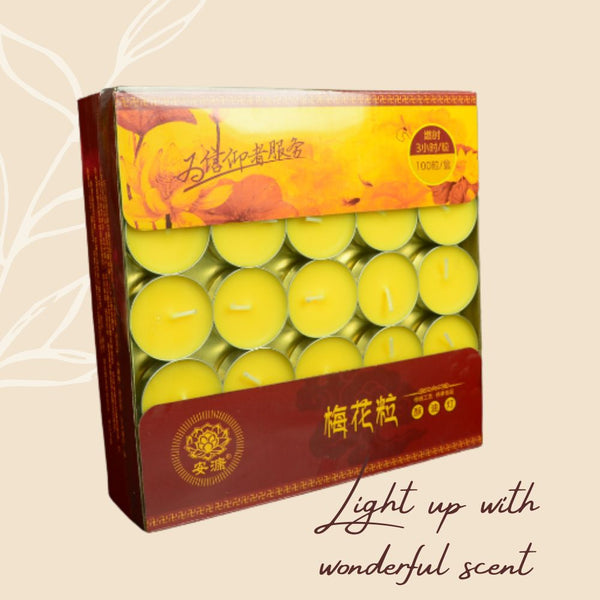 Butter Oil Light 3 hr-100pcs/box  3 小时酥油灯100粒