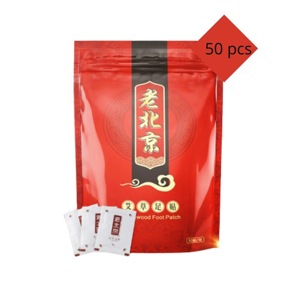 Old Beijing Foot Detox Patch Old Ginger Wormwood 老北京姜艾草贴足贴