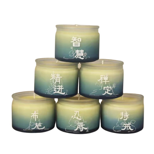 Praying Soybean oil light 24 hrs 六度祈福大豆酥油灯
