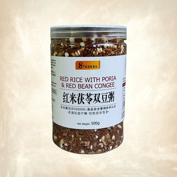 Red Rice with poria and red bean congee 500g 红米茯苓双豆粥