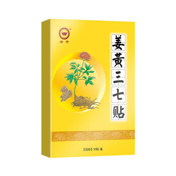 Turmeric Panax notoginseng Patch 20 pcs/box  姜黄三七贴