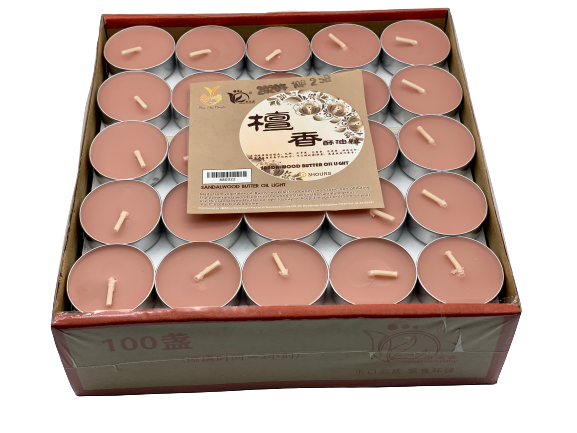 Sandalwood Butter oil Light 3hr  檀香酥油灯3小时