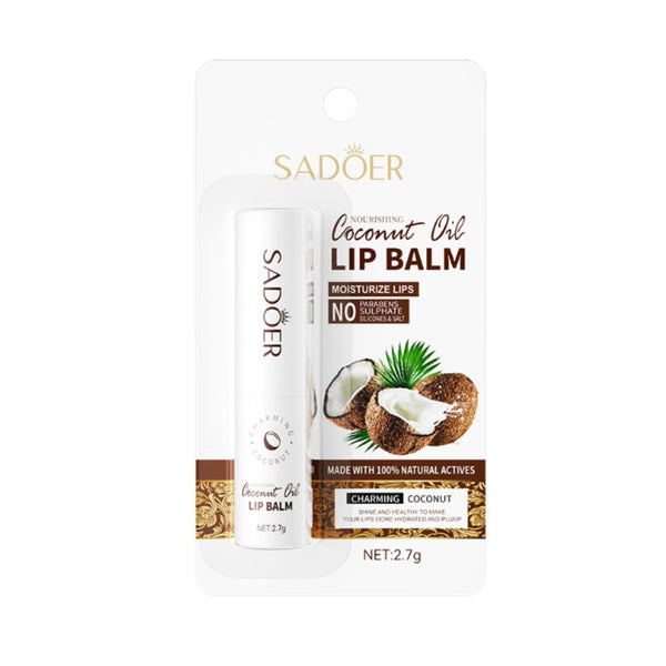 SADOER Coconut Oil Lip Blam2.7g   椰子润唇膏