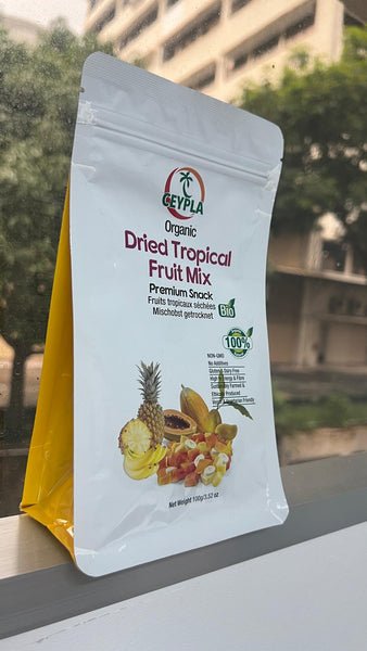 🥭 [SG Ready Stock] ORG DRIED TROPICAL MIX FRUIT 100 g Pouch 有机综合水果干 100克袋装 – Healthy Natural Snack 🍍