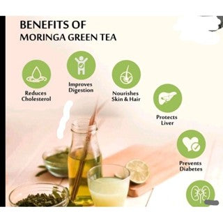 [SG Ready Stock] ORG MORINGA INFUSION 2gx25 Tea bags x 1 Box 有机辣木茶 2克x25袋 x 1盒
