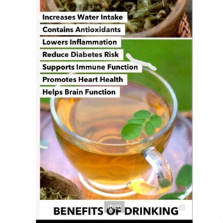 [SG Ready Stock] ORG MORINGA INFUSION 2gx25 Tea bags x 1 Box 有机辣木茶 2克x25袋 x 1盒