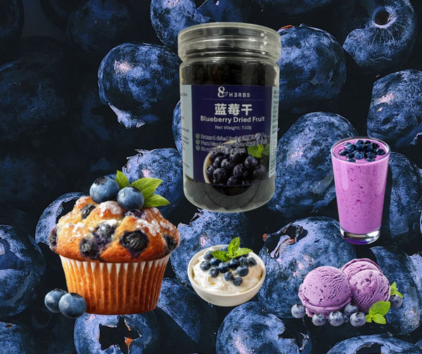 [SG Ready Stock] Blueberry Dried Fruit -蓝莓干- Naturally Dried Fruit