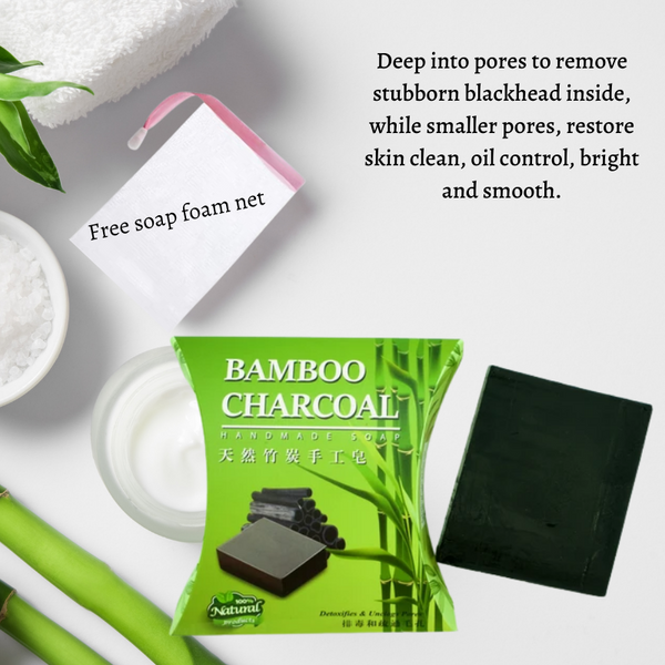 Bamboo Charcoal Handmade Soap 天然竹炭手工皂